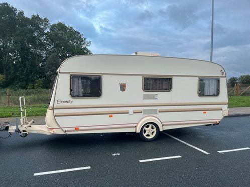 Tabbert comtesse 515, Caravans en Kamperen, Caravans, Particulier, tot en met 4, 1000 - 1250 kg, Rondzit, Tabbert, Dwarsbed, 6 tot 7 meter