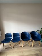 Set 4 stoelen HAY “About a Chair AAC22 and AAC12”, Huis en Inrichting, Blauw, Vier, Gebruikt, Ophalen of Verzenden