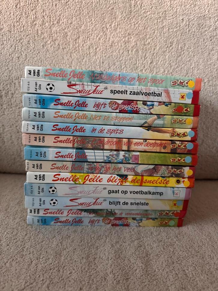 Snelle Jelle Boeken Collectie, Boeken, Kinderboeken | Jeugd | onder 10 jaar, Gelezen, Fictie algemeen, Ophalen of Verzenden