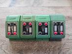 Fleischmann modeltrein HO, wissel schakelaars 4x, Hobby en Vrije tijd, Modeltreinen | H0, Gelijkstroom, Fleischmann, Rails, Ophalen of Verzenden
