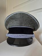 Duitse SS Officierspet WOII Schirmmütze officer visor cap, Verzamelen, Militaria | Tweede Wereldoorlog, Ophalen of Verzenden, Landmacht
