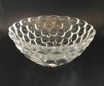 Klassieke Orrefors, Sweden crystal schaal ‘Raspberry’, Schaal, Rond, Ophalen of Verzenden, Glas