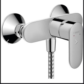 Hansgrohe vernis douchekraan met hendel chroom. Nieuw! beschikbaar voor biedingen