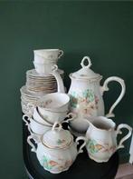 Vintage Bareuther Waldsassen Bavaria Theeservies – 33-delig, Ophalen, Porselein, Overige stijlen