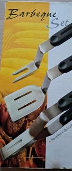 Barbecue Set - Edelstaal, Tuin en Terras, Barbecue-accessoires, Ophalen of Verzenden, Nieuw