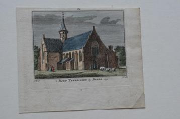TETERINGEN bij BREDA Kopergravure 1786-1792 handgekleurd GY8 beschikbaar voor biedingen