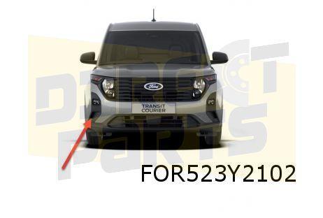 Ford Transit Courier (1/24-) voorbumpergrille Links (niet bi, Auto-onderdelen, Carrosserie en Plaatwerk, Bumper, Ford, Voor, Nieuw