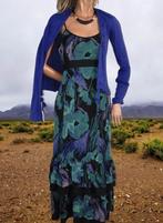 Marie Mero Silk dress NL size 36 / 38 Cora Kemperman zijde