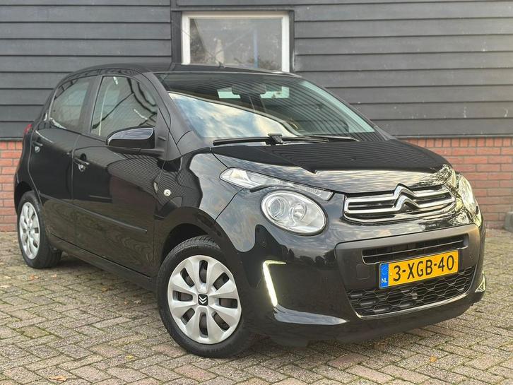 Citroën C1 1.0 E-vti 68 5-DRS 2014 Zwart Airco!! Nap!!, Auto's, Citroën, Bedrijf, ABS, Airbags, Airconditioning, Alarm, Bluetooth