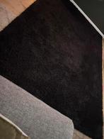 Vloerkleed hoogpolig zwart, Ophalen, Zwart, 150 tot 200 cm, 200 cm of meer