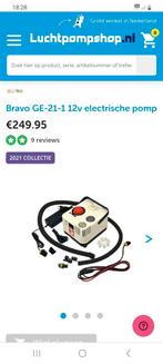 BRAVO 12v electrische pomp ACCU NIEUW, Ophalen, Nieuw