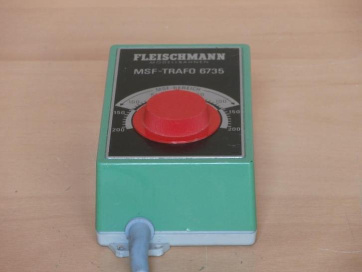 Fleischmann trafo MSF 6735 goed werkende trein transformator, Hobby en Vrije tijd, Modeltreinen | H0, Gebruikt, Transformator of Voeding