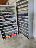 2 x ijzeren magazijn kast met schappen, Ophalen, ?, Zo goed als nieuw, Overtoom