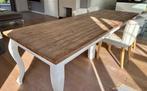 eettafel, Huis en Inrichting, Tafels | Eettafels, Landelijk modern, 200 cm of meer, 50 tot 100 cm, Zo goed als nieuw