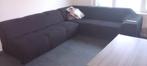 Groot bankstel gratis met hoes, Ophalen, Gebruikt, Leer