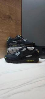 NIKE AIR MAX 90 black/black-volt-cool grey Maat 38, Kleding | Dames, Zwart, Nieuw, Ophalen of Verzenden, Sneakers of Gympen