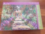 Monet puzzel, Art Collection, Garden Path at Giverny,1000., Gebruikt, Ophalen of Verzenden, 500 t/m 1500 stukjes, Legpuzzel