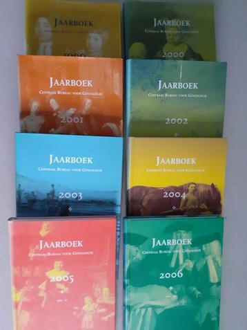 JAARBOEK GENEALOGIE 1992~2001 CENTRAAL BUREAU VOOR GENEALOGI beschikbaar voor biedingen