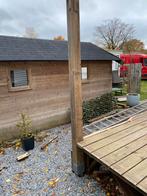 Vloer veranda en acht palen, Tuin en Terras, Palen, Balken en Planken, Ophalen, Zo goed als nieuw, 250 cm of meer, Palen