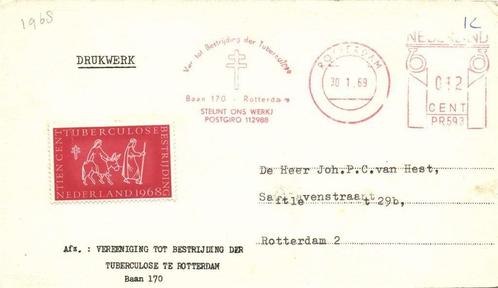Vereeniging tot Bestrijding der Tuberculose, Rotterdam - 01., Postzegels en Munten, Brieven en Enveloppen | Nederland, Briefkaart