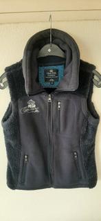 Bodywarmer hv Polo donkerblauw maat xs met bijpassend vest., Hv polo, Gedragen, Maat 34 (XS) of kleiner, Blauw