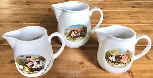 3 OT EN SIEN MELKKANNEN, Huis en Inrichting, Keuken | Servies, Gebruikt, Overige typen, Aardewerk, Ophalen of Verzenden