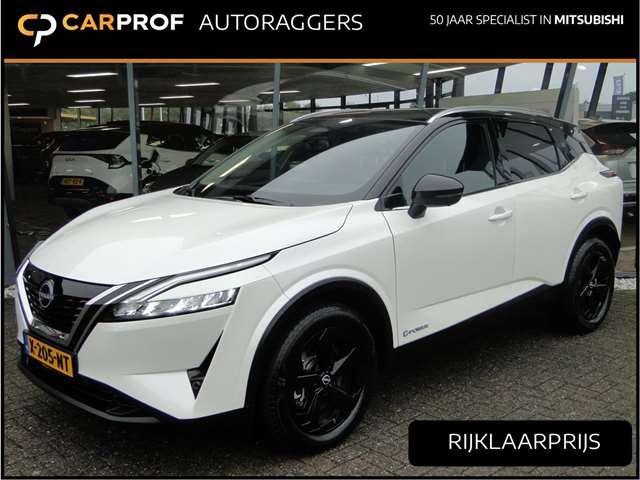 Nissan QASHQAI 1.5 E-power 190pk Black Edition Pano | 360 Ca, Auto's, Nissan, Bedrijf, Te koop, Qashqai, ABS, Airbags, Keyless entry