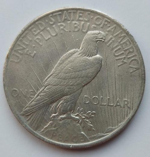 USA Peace Dollar 1923 P zilver, Postzegels en Munten, Munten | Amerika, Losse munt, Noord-Amerika, Zilver, Ophalen of Verzenden