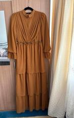 Mooie jurk maat 40/L, Bruin, Maat 42/44 (L), Ophalen of Verzenden, Zo goed als nieuw