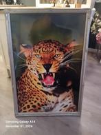 Panter schilderij, Huis en Inrichting, Woonaccessoires | Schilderijen, Tekeningen en Foto's, Ophalen of Verzenden, Zo goed als nieuw