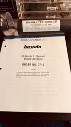 Hy-Gain 40m Rotary Dipool met PKW 3kW Balun, Telecommunicatie, Ophalen, Gebruikt, Antenne