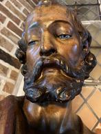 Zeldzaam groot antiek Kerkbeeld / Heiligenbeeld, Ophalen