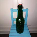 Grolsch fles groen glas met beugel 1,5 liter/ leeg, Verzamelen, Biermerken, Grolsch, Gebruikt, Flesje(s), Ophalen of Verzenden
