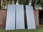Stalen golfplaten 1140x3445mm 3 stuks, Ophalen of Verzenden, Zo goed als nieuw