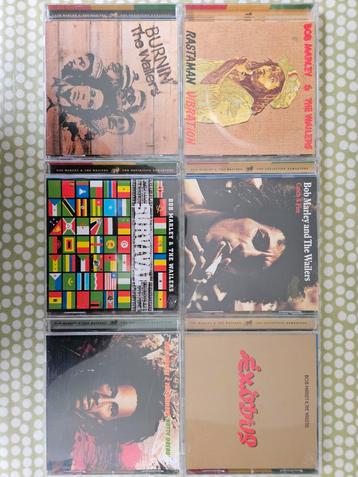 Bob Marley cd's - 6 Albums beschikbaar voor biedingen