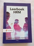 Frits Kluijtmans - Leerboek HRM, Ophalen of Verzenden, Zo goed als nieuw, Frits Kluijtmans; Albert Kampermans
