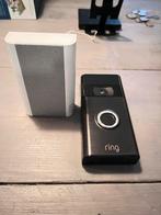 Ring videodeurbel op batterij met chime pro, Ophalen of Verzenden, Zo goed als nieuw