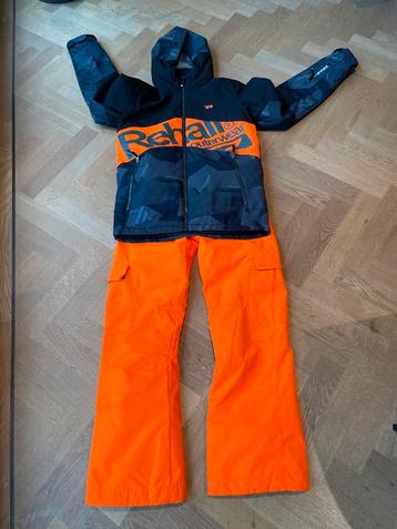 REHALL Oranje /zwart skipak maat 176 beschikbaar voor biedingen