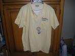 heel mooi geel shirt korte mouw maat xk cross ic hatch, Ophalen of Verzenden, Zo goed als nieuw, Geel