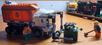 Lego city. Vuilniswagen met prullenbak., Ophalen of Verzenden, Zo goed als nieuw
