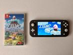 Switch Lite donkergrijs met Zelda Links Awakening, Spelcomputers en Games, Ophalen of Verzenden, Zo goed als nieuw