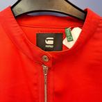 G-Star core zip shirt knal rood met ritsje mt XL nr 47802, ., G-star, Maat 46/48 (XL) of groter, Ophalen of Verzenden