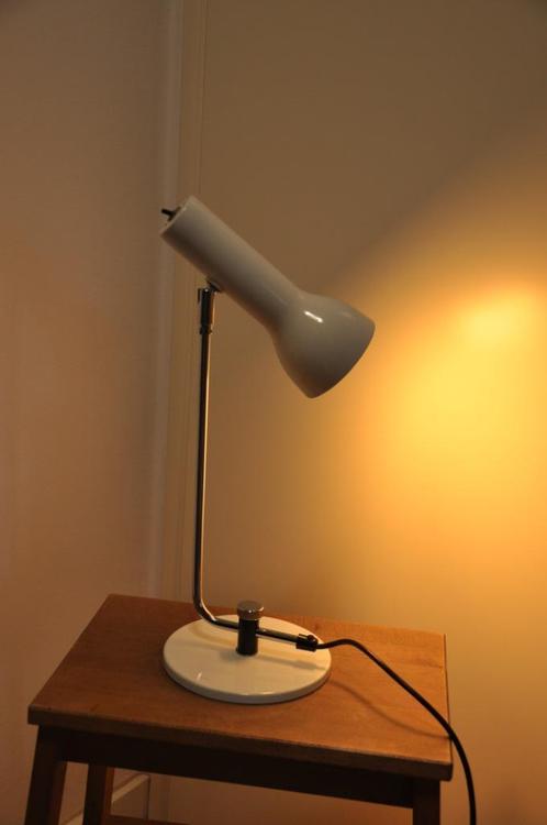 Anvia RL45 | vintage lamp | tafellamp | wit | in top staat |, Huis en Inrichting, Lampen | Tafellampen, Zo goed als nieuw, Minder dan 50 cm