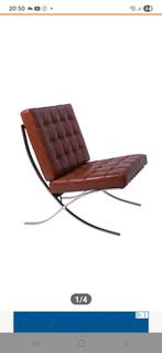 Barcelona vintage stoel, Huis en Inrichting, Fauteuils, Ophalen, Zo goed als nieuw