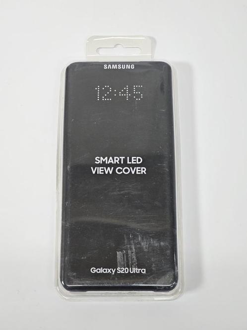 Samsung Galaxy S20 Ultra Smart LED View Hoesje Zwart, Telecommunicatie, Mobiele telefoons | Hoesjes en Frontjes | Samsung, Zo goed als nieuw