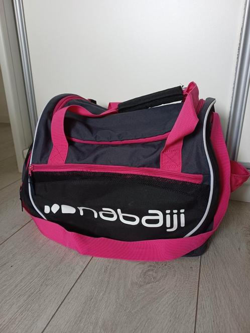 Sporttas NABAIJI zwart roze, Sieraden, Tassen en Uiterlijk, Tassen | Sporttassen, Zo goed als nieuw, Ophalen of Verzenden
