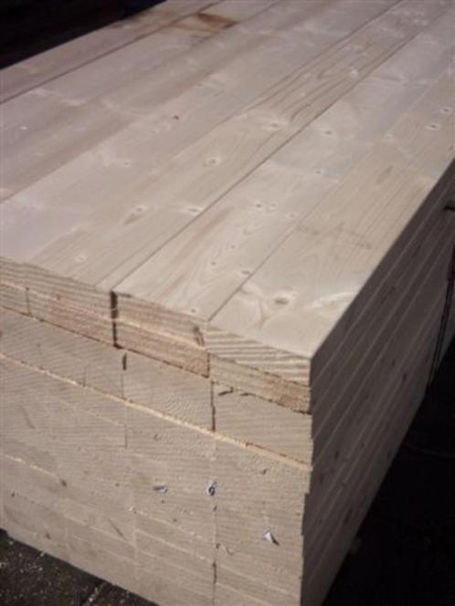 Vurenhouten balken 50x150 mm Europees Kwaliteit 32 st., Tuin en Terras, Palen, Balken en Planken, Nieuw, Balken, Ophalen