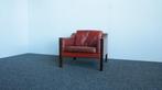 Deens design fauteuil vintage, Huis en Inrichting, Fauteuils, Ophalen, Gebruikt, 50 tot 75 cm, Hout