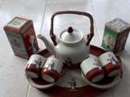 Droste cacao servies met 3 blikken, Antiek en Kunst, Ophalen