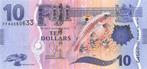 Fiji Islands 10 Dollars 2012 Unc pn 116a, Los biljet, Ophalen of Verzenden
